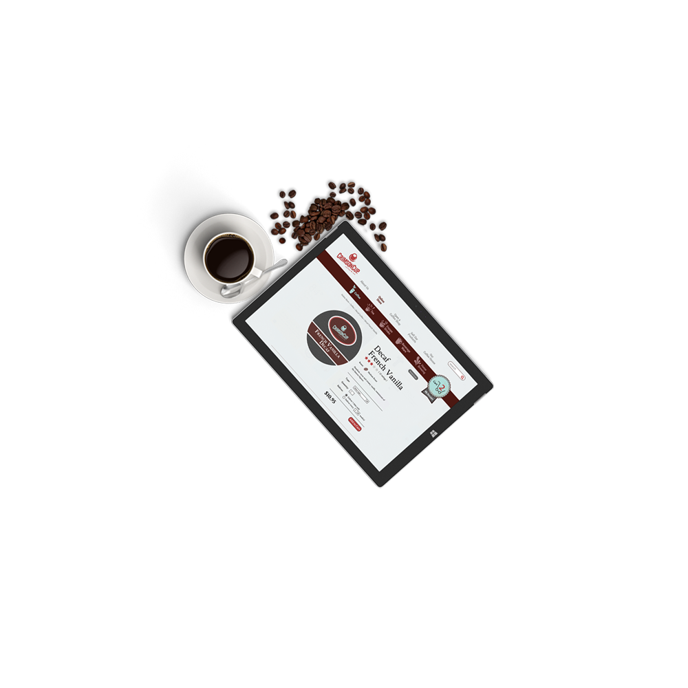 Crimson Cup Coffee & Tea Redesign